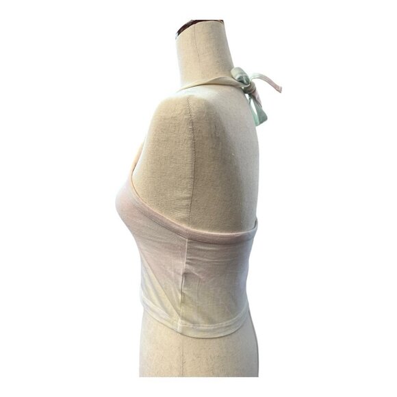 PACSUN Me to We Women's Halter Top~Size Small~Multicolor Cropped Tee~L11 28 - Picture 3 of 11